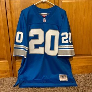 Detroit lions Barry Sanders throwback Jersey